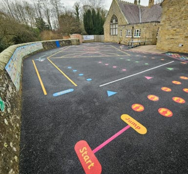 Playground Markings by Fun & Active Playgrounds