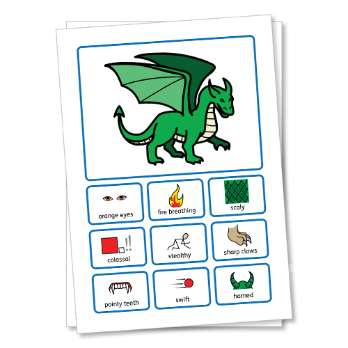 Gruffalo Vocabulary Symbol Resource