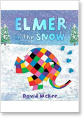 Elmer in the Snow