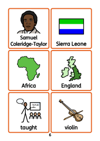 Samuel Coleridge-Taylor Symbol Flashcards