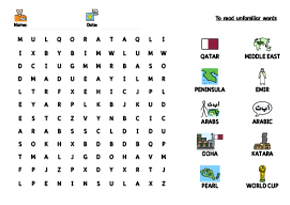 Qatar Wordsearch