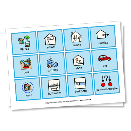 Widgit Symbols Autism Pack Communication Support Aids