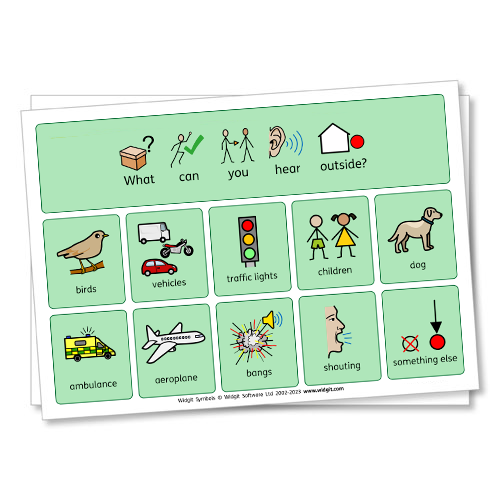 Widgit Symbols Autism Support Pack Phonics Activity