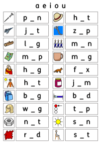 Spelling activity