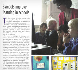 Symbols improve learning in schools